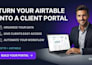 build a softr client portal with airtable database